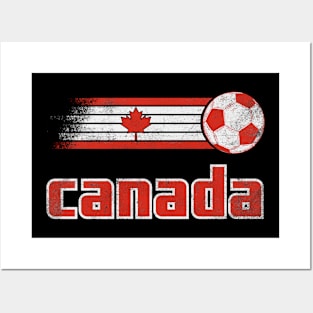 Canada Soccer Retro Vintage Posters and Art